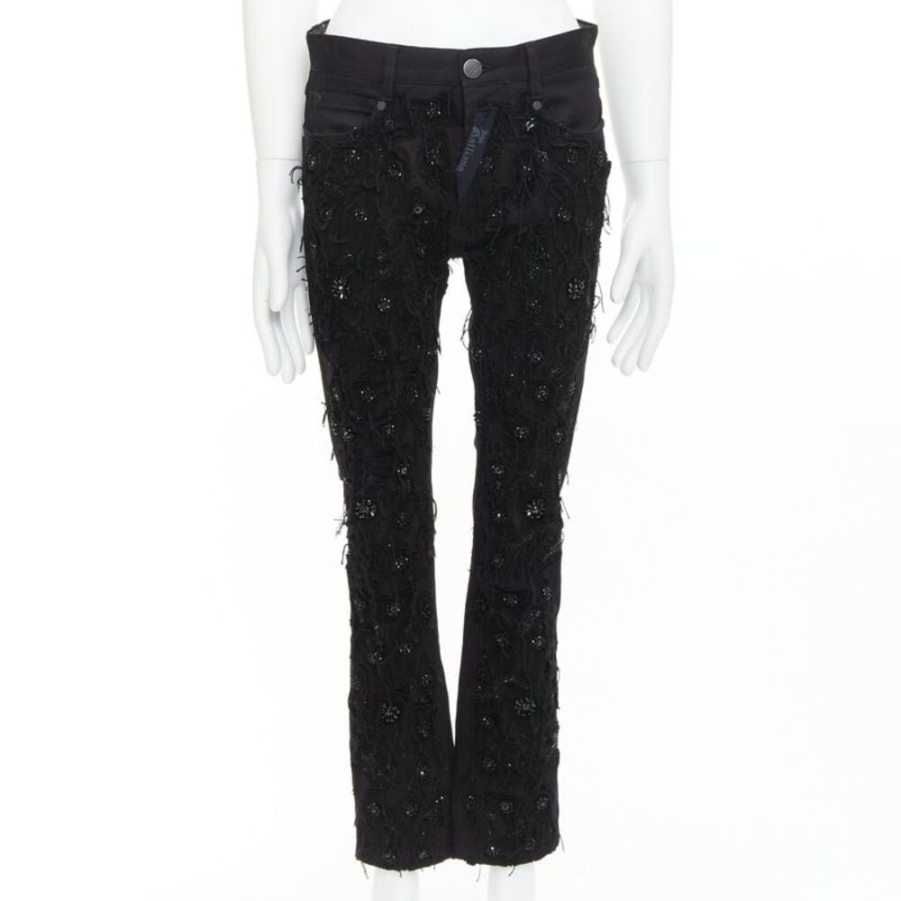 John Galliano Cotton Denim Jeans